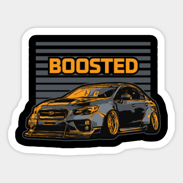 Subie Raptoreye Boosted JDM Sports Car Subaru Wrx Sti Sticker